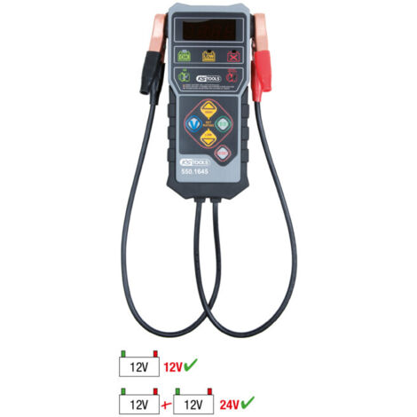 Testeur digital 12 V pour batteries et chargeurs de batteries (1/5)