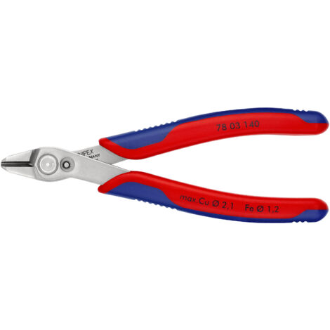 KNIPEX 78 03 140 Electronic Super Knips® XL avec poignées multimatières 140 mm