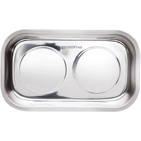Gedore Plateau magnétique rouge en acier inoxydable 2xMagnet 240x140mm (1/2)