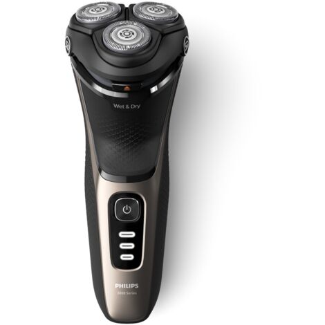 Philips S3242/12 rasoir pour homme Rasoir rotatif Tondeuse Noir, Or