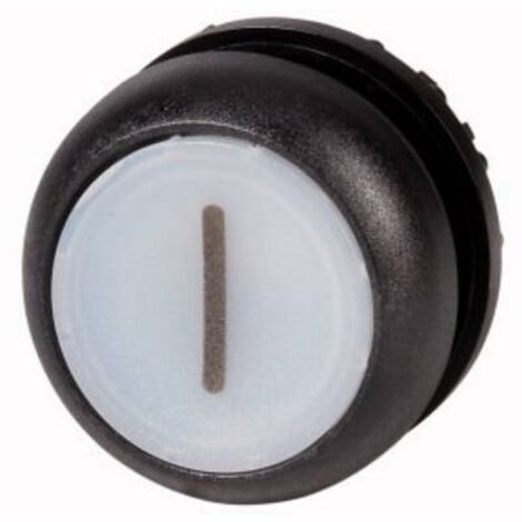 Eaton 216943 M22S-DL-W-X1 Bouton-poussoir lumineux à rappel collerette plastique 1 pc(s) (1/2)