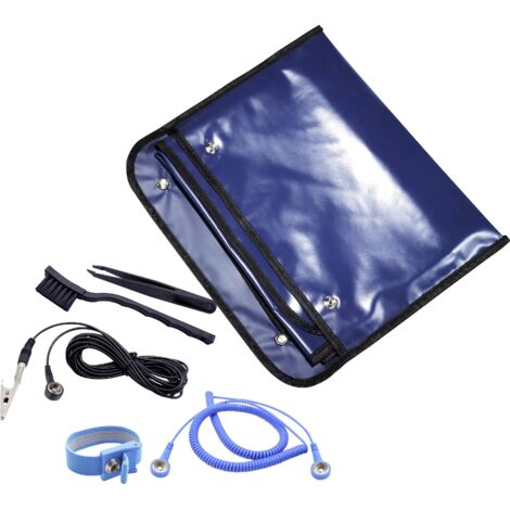 Quadrios Kit de service antistatique (ESD) bleu foncé (L x l) 600 mm x 600 mm A130242 (1/5)