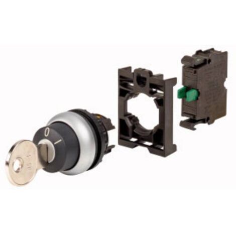 Eaton 110921 M22-WS-K10-BVP Interrupteur à clé collerette plastique clé noir 1 pc(s) (1/2)