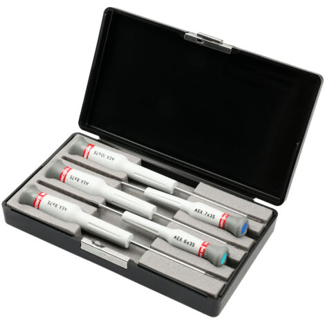 Facom – Coffret de 5 tournevis torx AEXJ1 – Lames chromées et bouts brunis – Précision professionnelle pour vis Torx – Dimensions 183x109x32mm