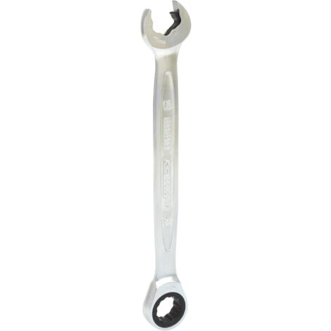 Kstools – Clé mixte à cliquet 13 mm – Fonction mâchoire – Pour boulons hexagonaux – Acier au chrome vanadium