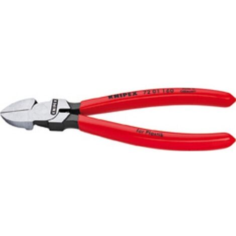 Pince Coupante de Côté pour Plastique 160mm Knipex