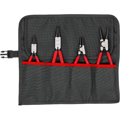 KNIPEX 00 19 56 V01 Jeu de pinces pour circlips 4 outils
