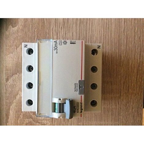 Legrand 411765 Interrupteur différentiel 4 pôles 40 A 0.03 A 400 V 1 pc(s) (1/2)