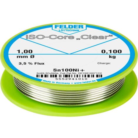 Fil de soudure ISO-Core® Clear 1mm 100g Sn100Ni+ (1/3)