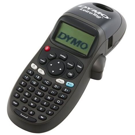 DYMO LetraTag LT-100H noir Etiqueteuse adapté pour rubans: LT 12 mm (1/5)