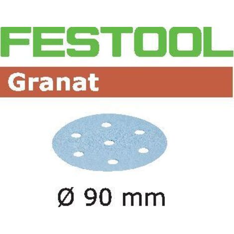 Festool – Disque à lamelles 90mm grain 40 – Lot de 50 pièces – Pour ponçage laques modernes et supports durs – 497363