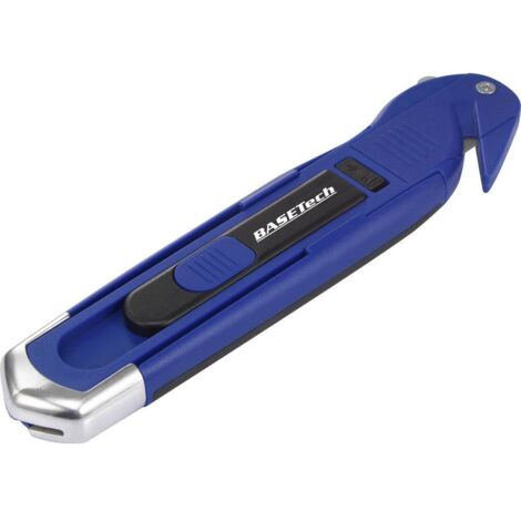 Basetech BT-2206462 Couteau de sécurité 2 en 1 / coupe-film / couteau en carton 1 pc(s) A781852
