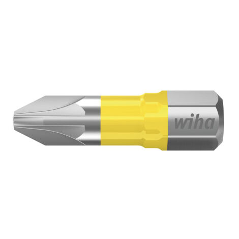 Wiha Jeu d'embouts Y 25 mm Pozidriv (PZ3) 5 pcs 1/4" C6,3 dans un coffret (41590)