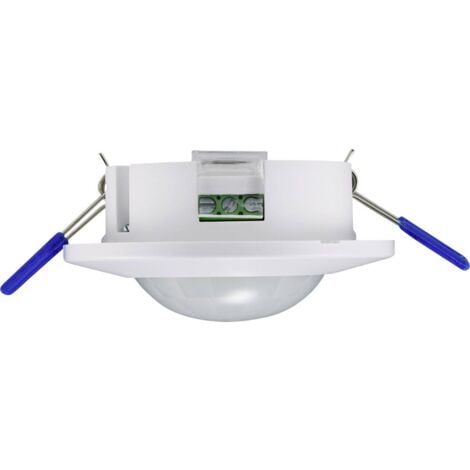 Détecteur de mouvements PIR Renkforce RF-4216078 encastré, montage en saillie 360 ° relais blanc IP20