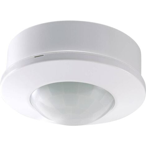 Détecteur de mouvements PIR Renkforce RF-4216078 encastré, montage en saillie 360 ° relais blanc IP20
