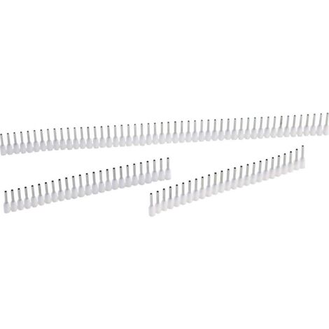 Embout simple d'extrémité de câble Jokari T60150 0.5 mm² blanc 500 pc(s) S269681