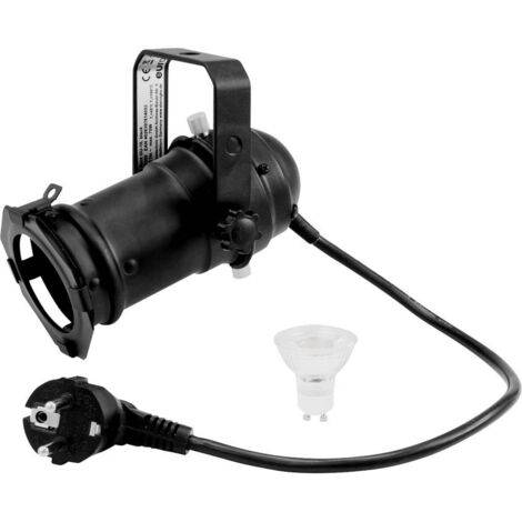 Eurolite 20000559 Projecteur PAR LED Nombre de LED (détails):1 7 W (1/4)