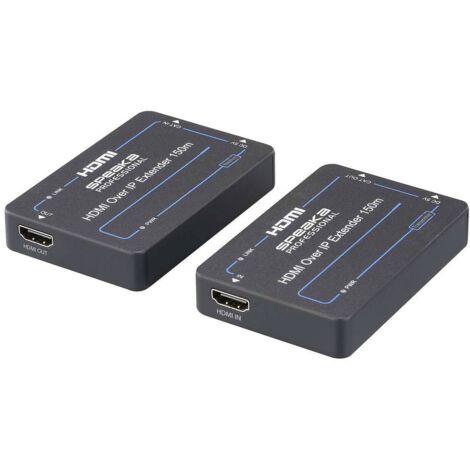 SpeaKa Professional SP-HDE-301 HDMI™ Prolongateur HDMI over IP câble réseau RJ45 150 m (1/4)
