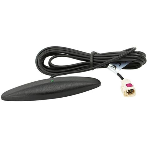Adnauto – Antenne intérieure pour voiture AM FM – Prise Fakra femelle – Longueur 2.50m – Alimentation fantôme pour réception optimale