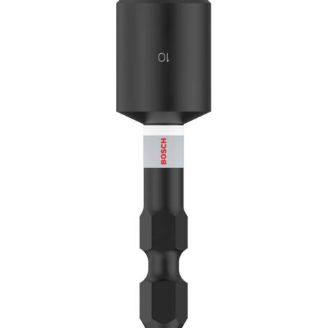 Bosch – Nutsetter PRO Impact 10 x 50 mm – Acier modifié S2 – Tige hexagonale 1/4 pouce – Pour vissage intensif – 2608522352 (1/7)