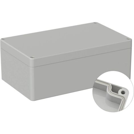 TRU COMPONENTS TC-9065636 Boîtier industriel 200 x 120 x 75 ABS gris clair (RAL 7035) 1 pc(s) (1/3)