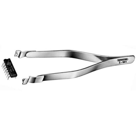 BERNSTEIN Tools for Electronics 2-601 Pince brucelle pour CI 125 mm (1/2)