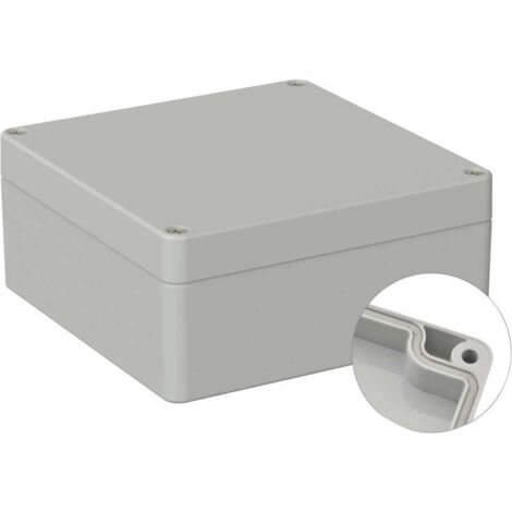 BOÎTIER UNIVERSEL TRU COMPONENTS TC-9065460 122 X 120 X 55 PC GRIS CLAIR (RAL 7035) 1 PC(S) (1/3)