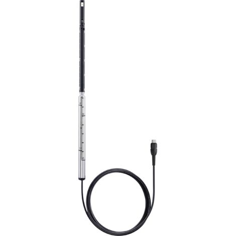 N/A testo 0635 1032 Sonde à fil chaud avec capteur de température, filaire,