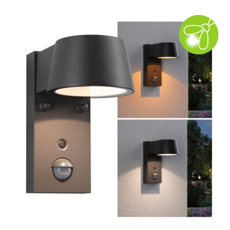 Paulmann Capea 2200K-3000K PIR 94714 Applique extérieure LED 6 W noir (1/5)
