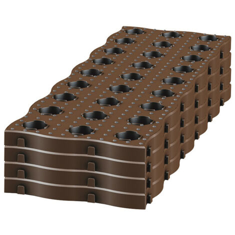 Garantia – Dalle extérieure maxi 4 unités – Grand format 70 x 24 x 2.5 cm – Résistance passage brouette – Sécurité antidérapante