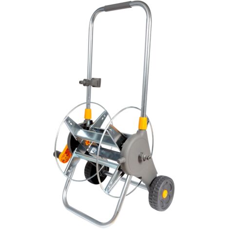 Hozelock 2437R0000 Hozelock montierter Metallschlauchwagen für 60m Schlauch 1/2 Dévidoir de tuyau sur roues nu 1/2 pou