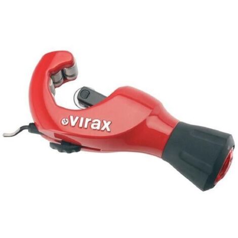 Virax – Coupe-tube cuivre 3-35 mm – Épaisseur max 2 mm – Coupe nette sans éclat – Pour tubes en cuivre et PVC