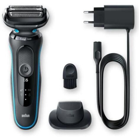 Braun 51-M1200s Rasoir à grilles noir, bleu