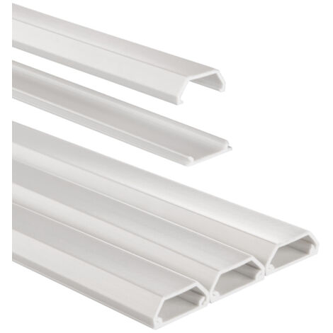 Hama 00220981 Goulotte de câble (L x l) 1 m x 21 mm 3 pc(s) blanc (1/2)
