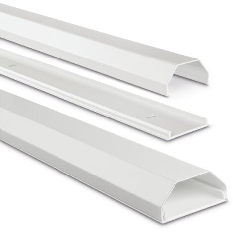 Hama 00220989 Goulotte de câble (L x l) 1.1 m x 50 mm 1 pc(s) blanc (1/2)