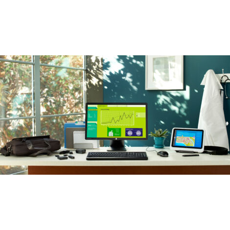 HP H4F02AA HDMI / VGA Adaptateur [1x HDMI mâle - 1x VGA femelle] noir 0.045 m (1/3)