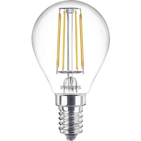 Ampoule LED sphérique dépolie E14 4.3 W - Philips