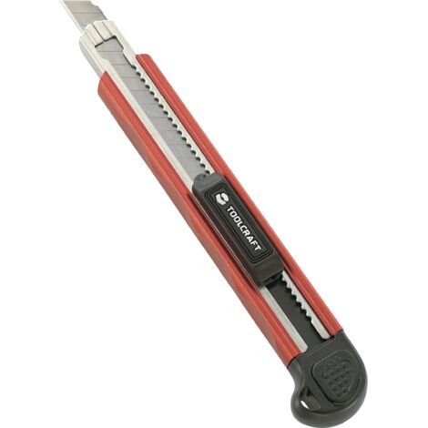 TOOLCRAFT TO-6623454 Couteau cutter 18 mm aluminium 1 pc(s) (1/5)