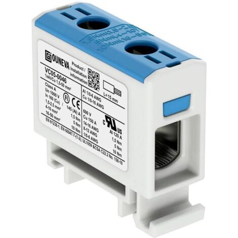 Ouneva Group VC05-0046 Bloc de distribution raccord à vis bleu 1 pc(s) A331392