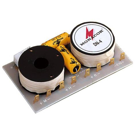 Filtre 3 voies à 24 dB avec rapport de 8 ou 10 au choix