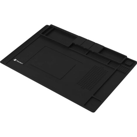 Tapis de soudure résistant à la chaleur, en silicone TOOLCRAFT 2248474 (L x l x H) 450 x 300 x 15 mm (1/6)