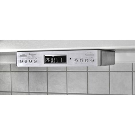 soundmaster UR2045SI Radio de cuisine DAB+, FM Bluetooth fonction mains libres argent A424072