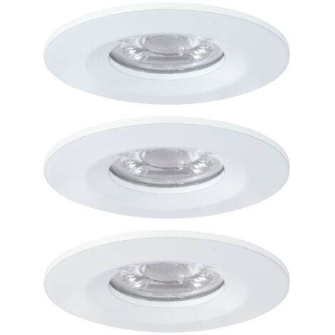 Paulmann 94299 EBL Nova mini Coin Luminaire à LED encastrable jeu de 3 4 W blanc A671622 (1/5)