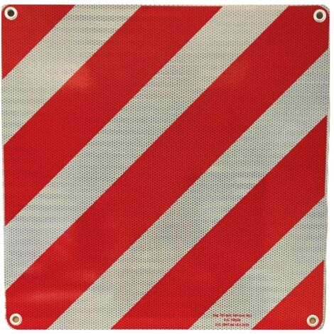 IWH 97605 Panneau d'avertissement 2-en-1 pour l'Espagne et l'Italie (L x l) 50 cm x 50 cm