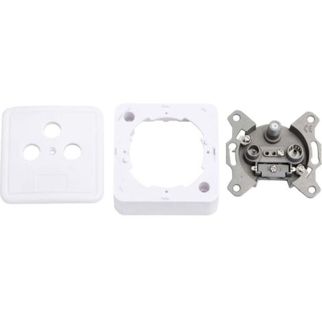 LogiLink CA1003 Prise antenne montage apparent (en saillie) Prise de passage (1/4)