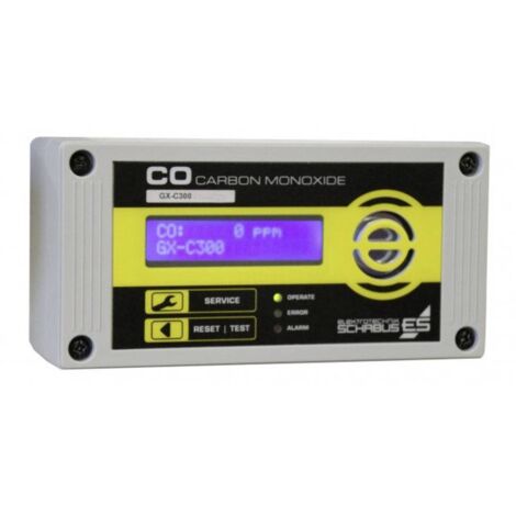 Schabus GX-C300 Détecteur de monoxyde de carbone avec capteur interne sur secteur Gaz détecté monoxyde de carbone (1/2)