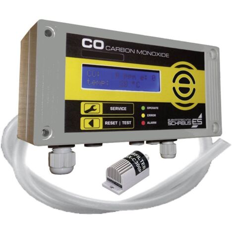 Schabus GX-C300P Détecteur de monoxyde de carbone avec capteur interne sur secteur Gaz détecté monoxyde de carbone (1/2)