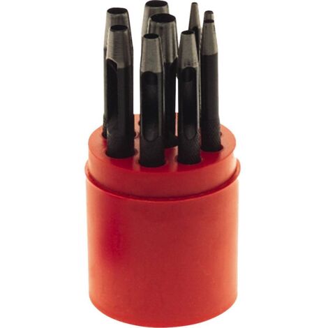PEDDINGHAUS 8017000001 EMPORTE-PIÈCE, NOIR, Ø 2-10 MM, SET DE 9 PIÈCES (1/2)