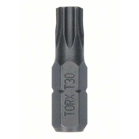 Bosch Accessories Schrauberbits 2607002801 6 pans Embout de tournevis T 30 1/4 (1/3)