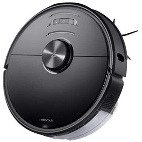 Roborock S6 MaxV Aspirateur robot noir commande par application